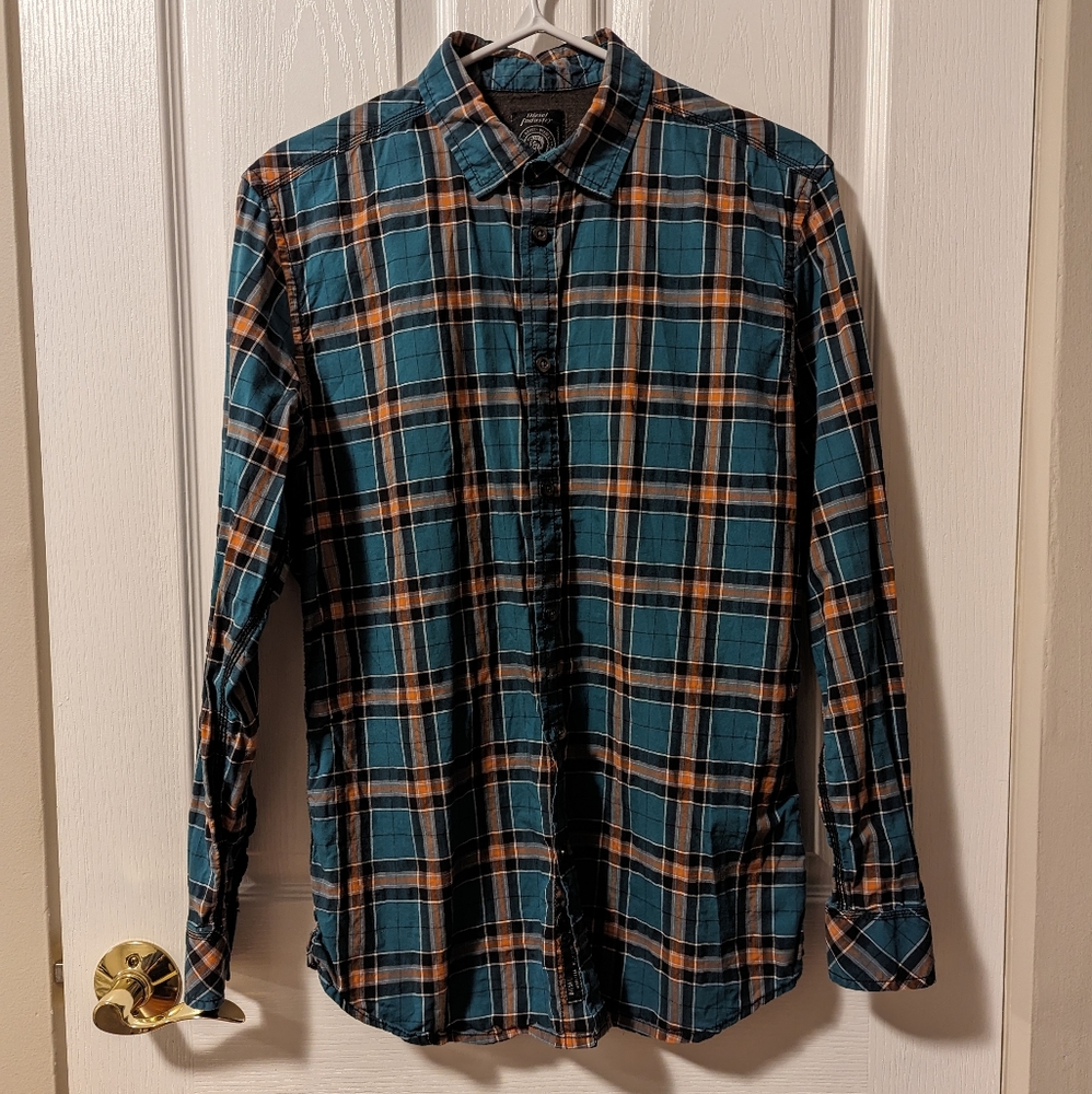 Diesel Men's Button-Down Long-Sleeve